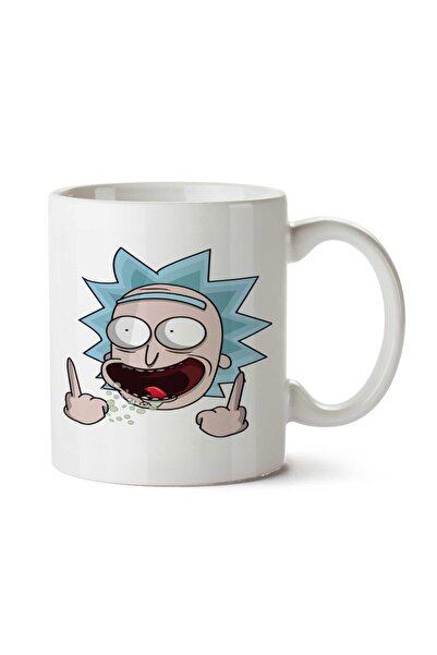 ART HEDİYE كوب رام ريك موشن مطبوع على الجانبين