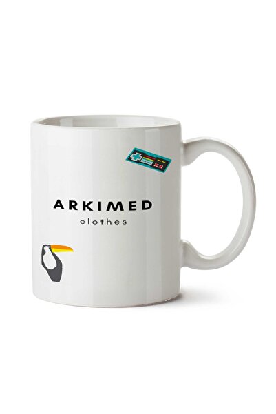 ART HEDİYE كوب أركيد مطبوع على الجانبين