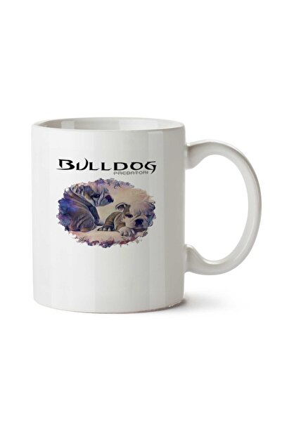 ART HEDİYE كوب بولدوج (2).png مطبوع على الجانبين