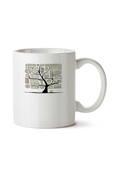 ART HEDİYE Arvore de bloom.png Two Sided Printed Mug