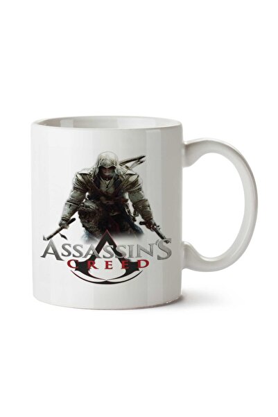 ART HEDİYE Assassin's Greed Line Two Side Printed Mug