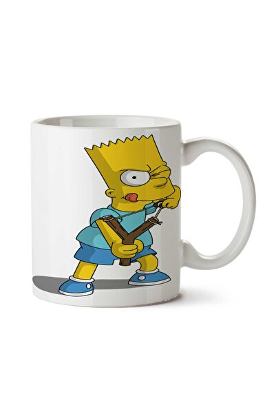 ART HEDİYE كوب بارت سيمبسون BARTUTO.png مطبوع على الجانبين