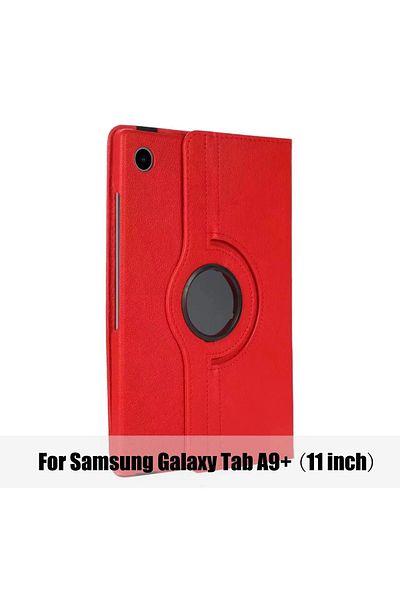 GoGoPlus Samsung Galaxy Tab A9 + Plus (11 inch) 2023 PU Wake Function 360 Rotating Stand Tablet Case x210