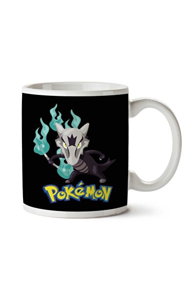 ART HEDİYE Alola Marowak Pokemon Sun Moon Two Sided Printed Mug