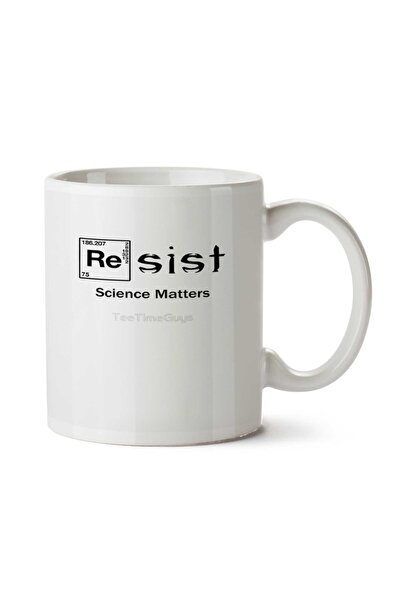 ART HEDİYE Resistance to Science Affairs.png Two Sided Printed Mug