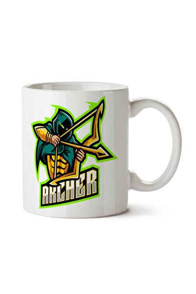 ART HEDİYE كوب مطبوع عليه سهم آرتشر على الجانبين