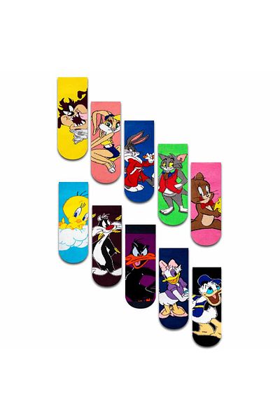 Vitamin Çorap Σετ με 10 κάλτσες Cartoon Booties