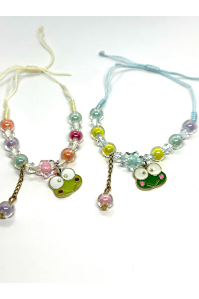 facnspt Kawaii سانريو - سوار حبل زوجين مطرز كيروبي