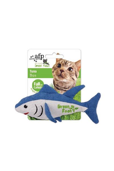 Afp Green Rush Cat Herb Tuna Plush Cat Toy
