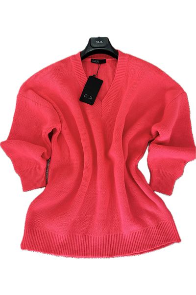 GAJA OVERSIZE V-NECK Knitwear SWEATER 1728