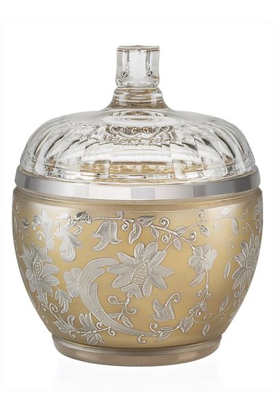 Paşabahçe Platinum Pattern Sugar Bowl