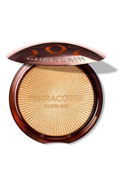 Guerlain Terracotta Luminizer - 96% مكونات طبيعية وزيت الأرغان، مسحوق مرطب ومشرق