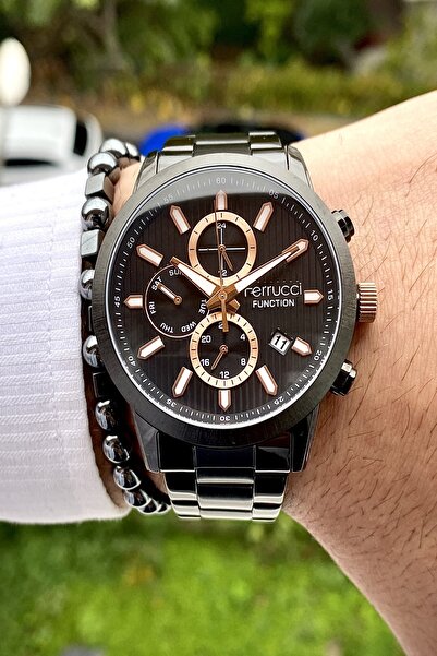 Ferrucci Functıon Tüm Fonksiyonları Aktif Erkek Kol Saati+Bileklik Hediyeli