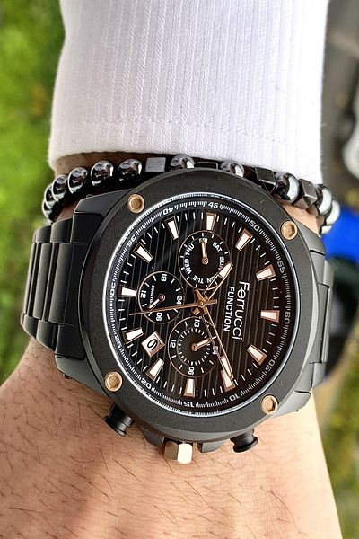 Ferrucci Function All Functions Active Men's Wristwatch + Bracelet Gift