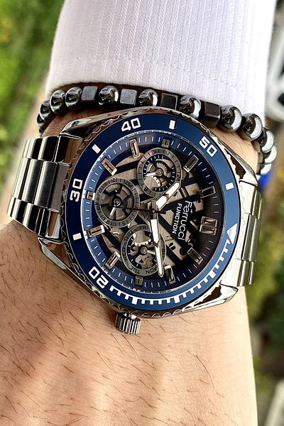 Ferrucci Function All Functions Active Men's Wristwatch + Bracelet Gift