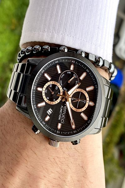 Ferrucci Function All Functions Active Men's Wristwatch + Bracelet Gift