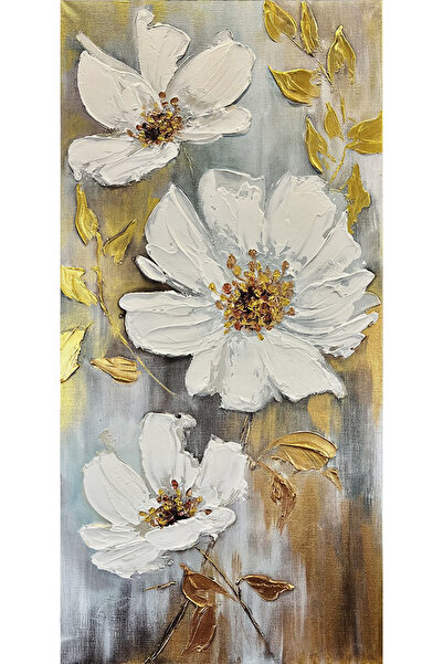 Aden ÇİÇEK YAĞLI BOYA KANVAS TABLO