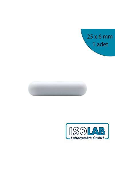 ISOLAB Manyetik Balık - Silindirik - 25 x 6 mm - (1 Adet)