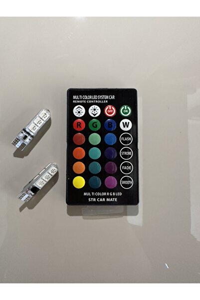 Carub Çakarlı Kumandalı T10 Park Led Yeni Seri