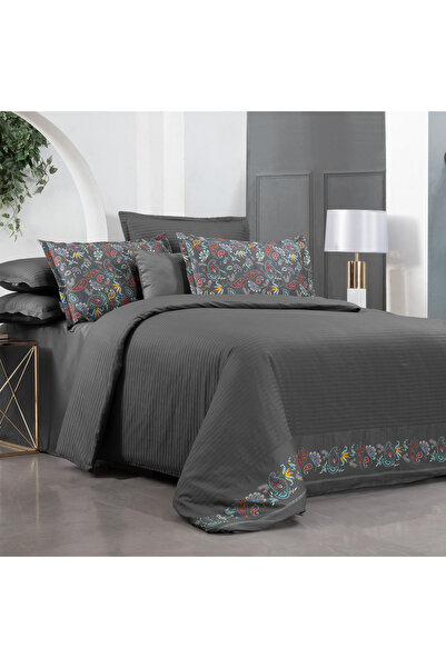 Sarev Tyrol Cotton Satin Double Duvet Cover Set