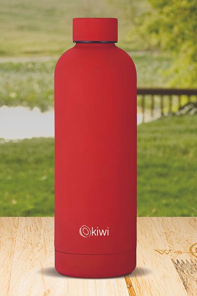 Kiwi ترمس ستانلس ستيل بطبقة مزدوجة 500 مل