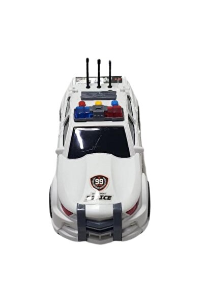 Need Ctoy Işıklı ve Sesli Beyaz Polis Arabası - New