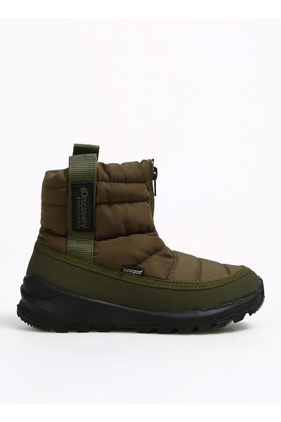 Discovery Expedition Boy's Khaki Snow Boots - Genti-B
