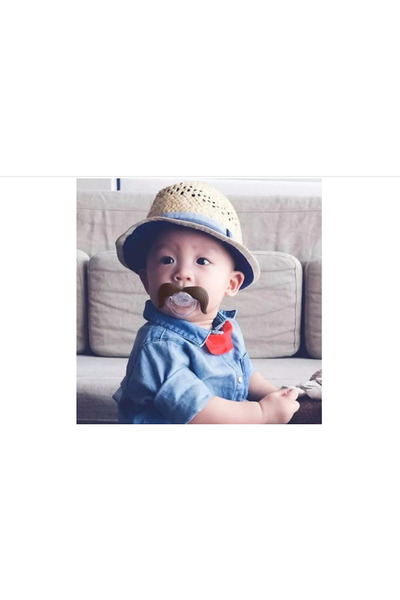 HelloBeautiful Komik Emzik Silikon Şaka Emzik Diş Kaşıyıcısı Olarak Da Görev ...