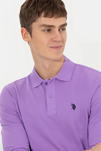 U.S. Polo Assn. Ανδρικό φούτερ Polo Neck κανονικό 100% βαμβάκι