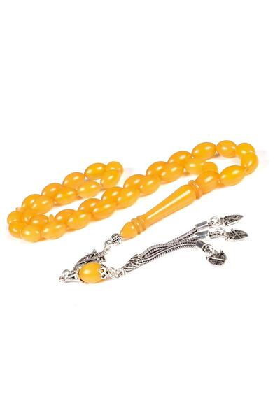 TESBİHCİBABA Особливий дизайн, візерунковий апельсиновий кедр, бурштиновий чотки