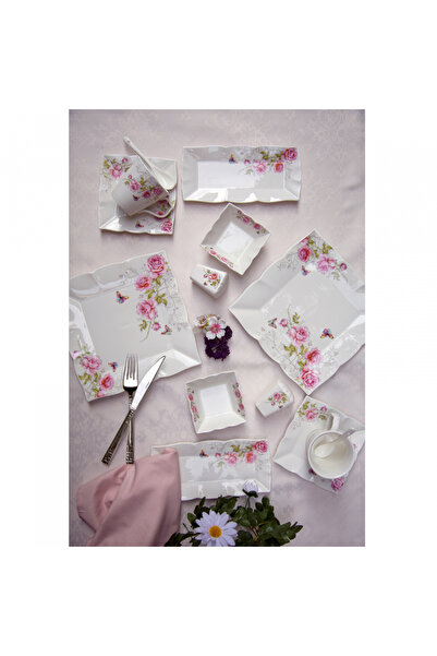 Emsan Marbella Porselen 32 Parça 6 Kişilik Kahvaltı/servis Takımı