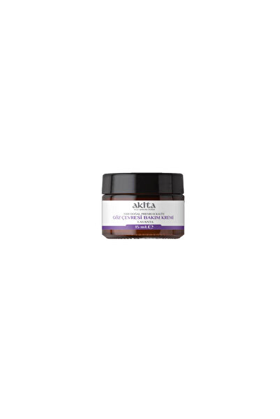Akita Doğal Göz Çevresi Kremi Lavanta 15mL