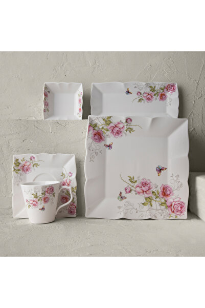 Emsan Marbella Porselen 32 Parça 6 Kişilik Kahvaltı/servis Takımı