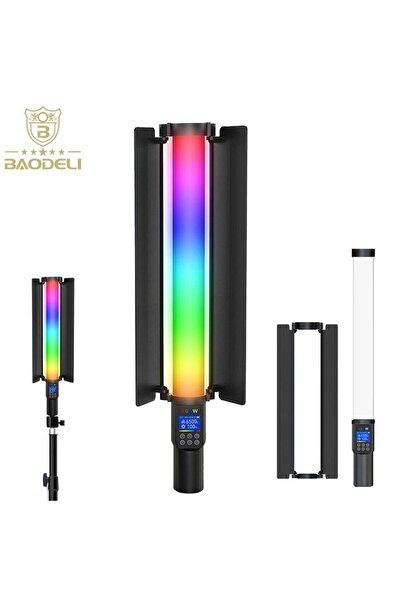 fortrek Rgb Renkli Stick Light 19.68 Inç El Led Işık Değnek 95 2500k-9000k Fo...