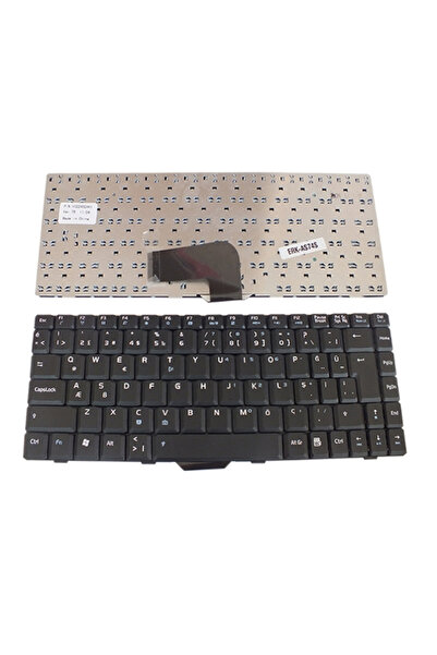ASUS W5A W5Ae W5F 5Fe W5Fm W6A W6F W6Fp Notebook Klavyesi Siyah TR