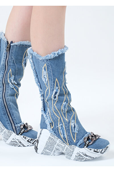 StarBlueMooN KADIN KOT ÇİZME 3044