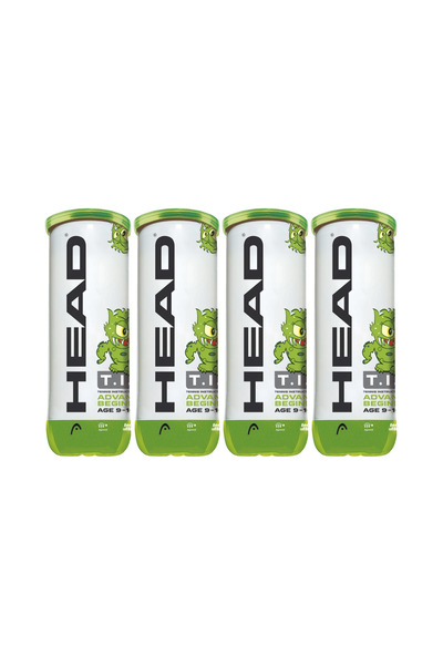 Head TIP Green 9-10 Yaş 4 Adet 3’lü Çocuk Tenis Topu Kampanyası