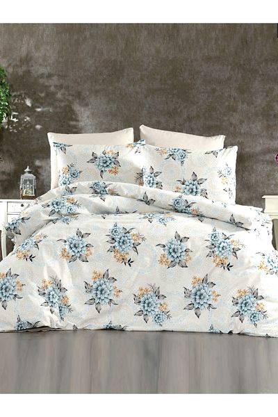 CAQQA Dora Double Duvet Cover Set with Elastic Sheets
