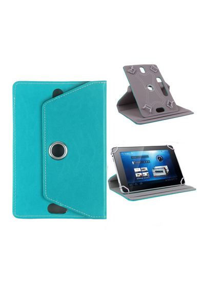 TEKNETSTORE Samsung Galaxy Tab A9+ Plus Uyumlu Kılıf Pu Deri Standlı Universal 11 inç SM-X210