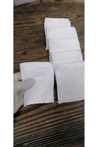 MEŞELİ TEKSTİL 6 Pieces square Makeup Remover pad