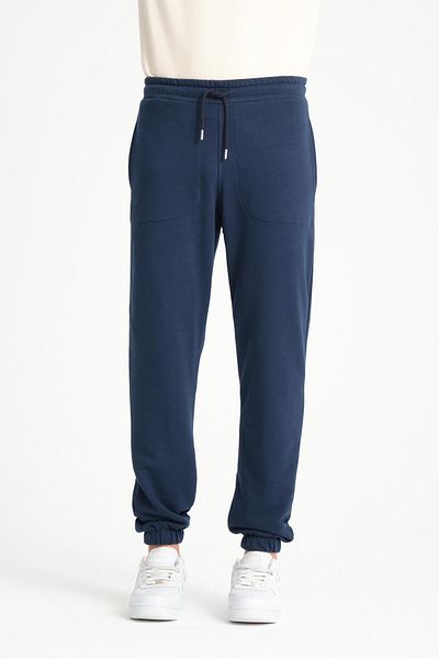 COOLHILL Ανδρικό αθλητικό παντελόνι Navy Blue Basic με πίσω τσέπη