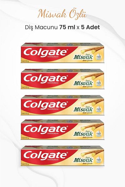 Colgate Miswak Extract Toothpaste 75 ml x 5 Pieces