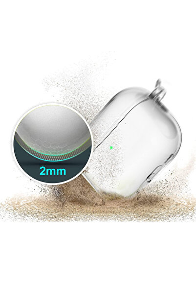 EWEC Pro 2.Nesil Uyumlu Silikon Kılıf, Anc Delik Yedek Silikon Uçları (S,M,L) ve 3 in 1 Temizleme Kalemi