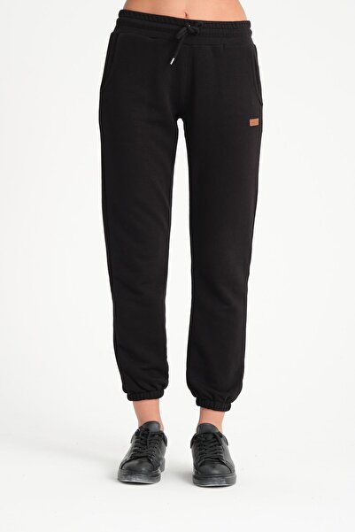 COOLHILL Μαύρο Basic Γυναικείο Φούτερ με Τσέπες