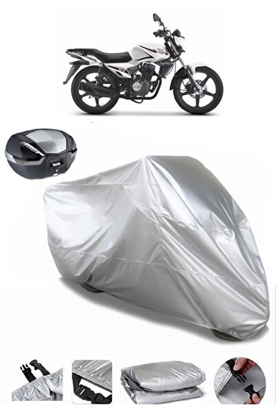 AUTOLION RK125-R Rear Bag Compatible Motorcycle Tarpaulin Quality Thick