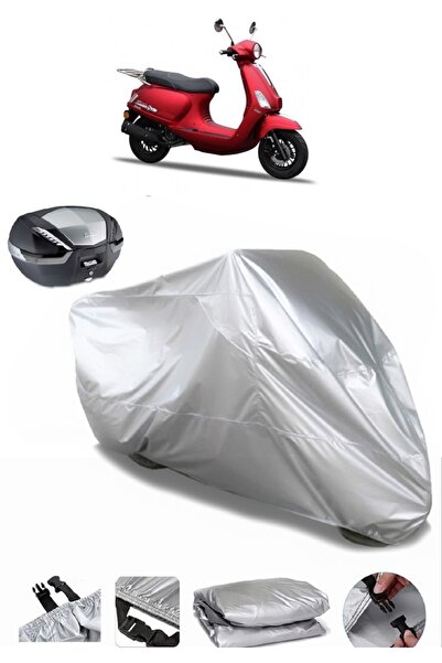 autolion Stmax Bravo 50 حقيبة خلفية متوافقة مع القماش المشمع للدراجات النارية...