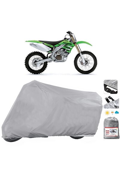 AUTOLION For Kawasaki KX 450F Motorcycle Tarpaulin Waterproof Uv Sun Protection