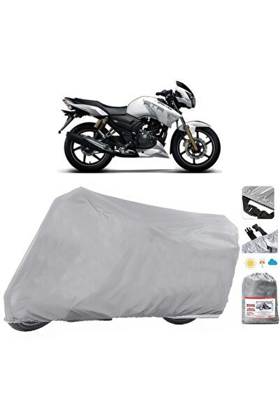 AUTOLION TVS Apache RTR 180 Motorcycle Tarpaulin Waterproof Uv Sun Protection