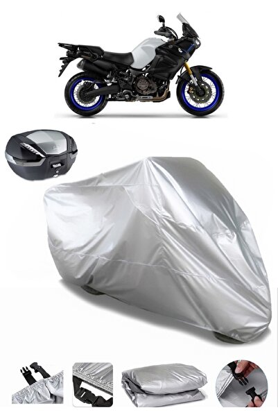 AUTOLION Yamaha Super Tenere 1200ZE Rear Bag Compatible Motorcycle Tarpaulin ...