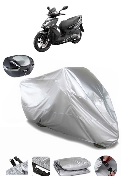 AUTOLION Kymco Grand Dink 150 - مشمع دراجة نارية سميك عالي الجودة متوافق مع ا...
